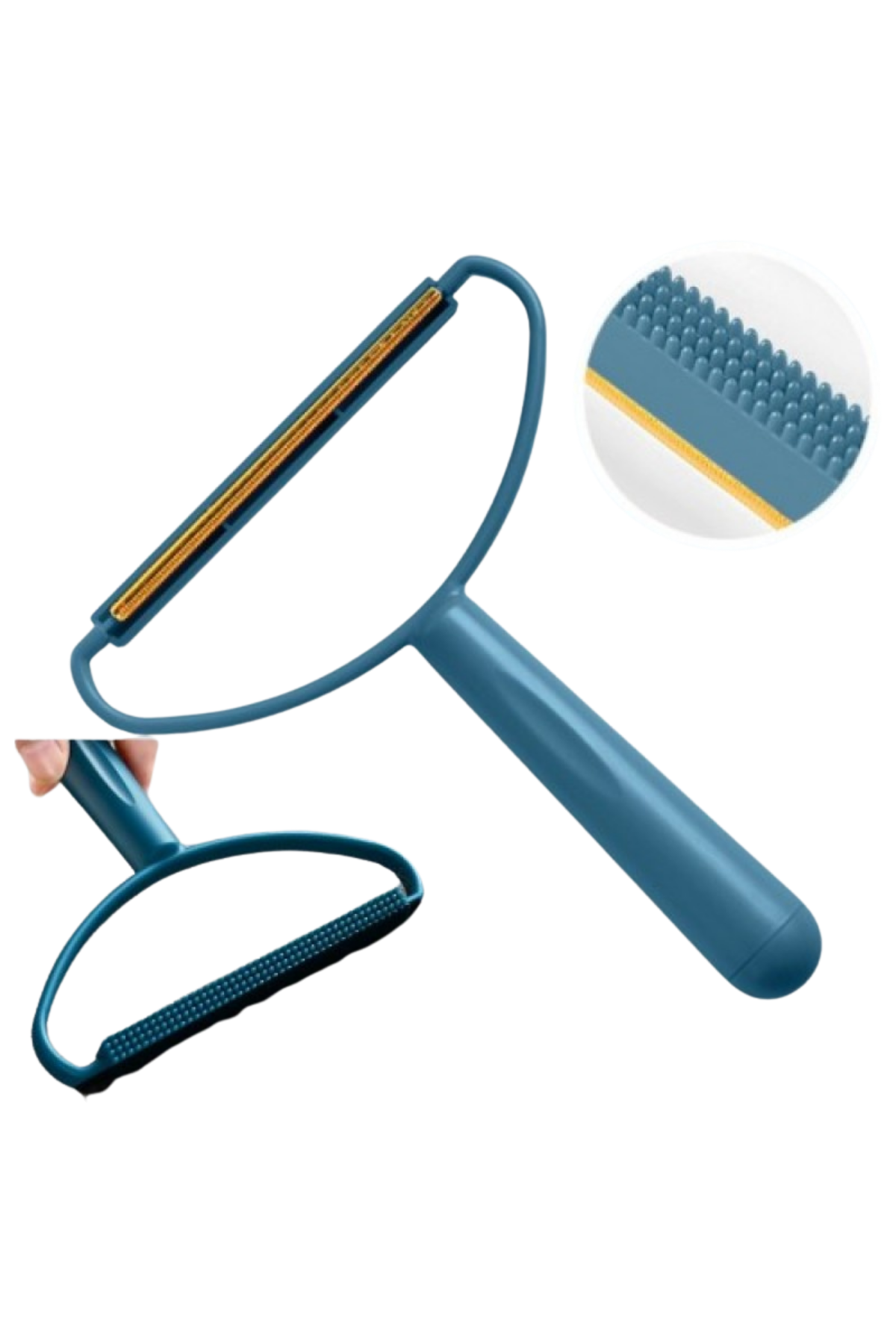 Double Sided Mohair Lint Collector Comb Dress Sweater Cardigan Carpet Cleaning Comb