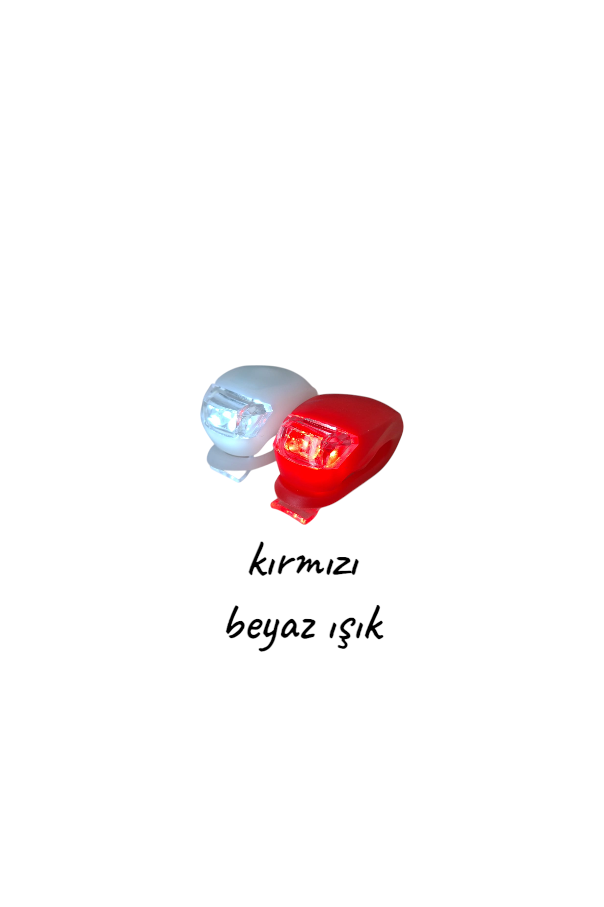 2 Adet Çok Yönlü 3 Modlu Pratik Motosiklet Scooter Bisiklet Işığı Led Işık Fener Seti